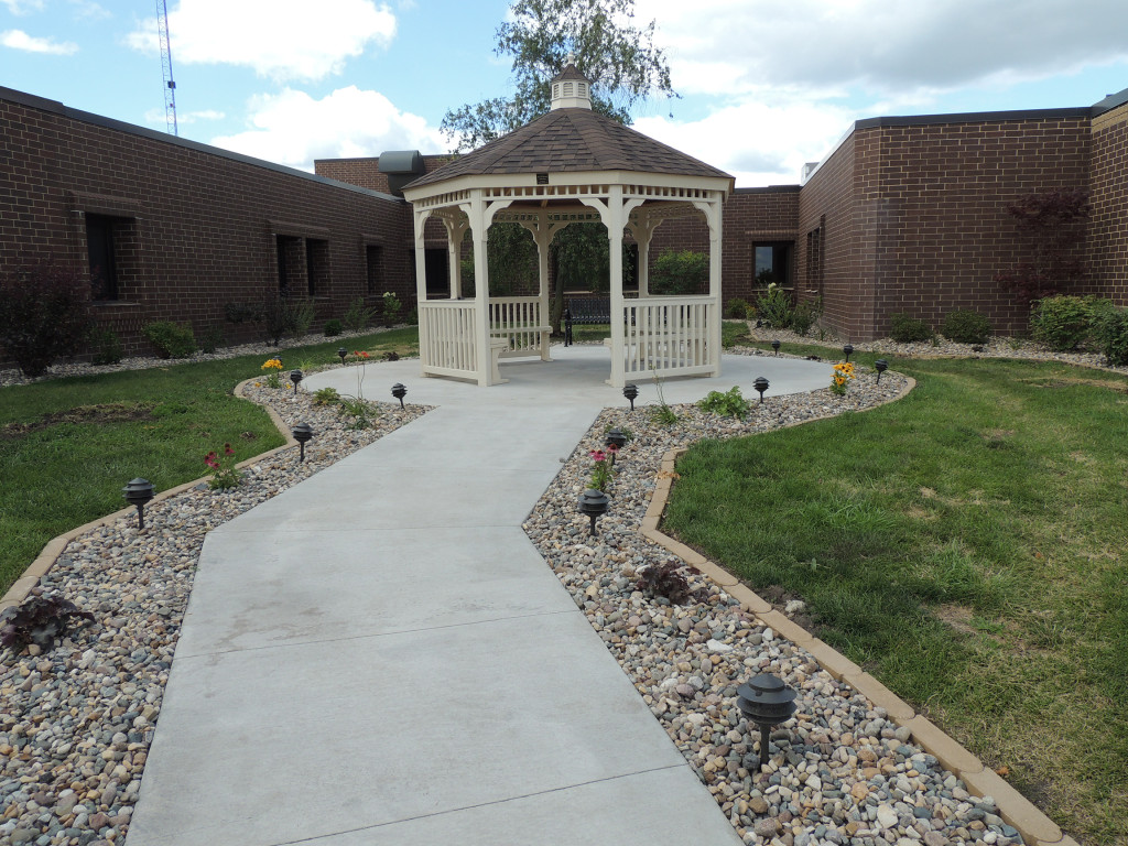 Gazebo & Memorial Garden Monroe County Hospital