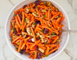 ginger-carrot-salad-with-cranberries