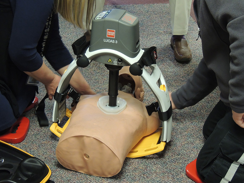 Monroe County Hospital & Clinics Acquires New LUCAS® Chest Compression  System to Support Rescuer Efforts - Monroe County Hospital