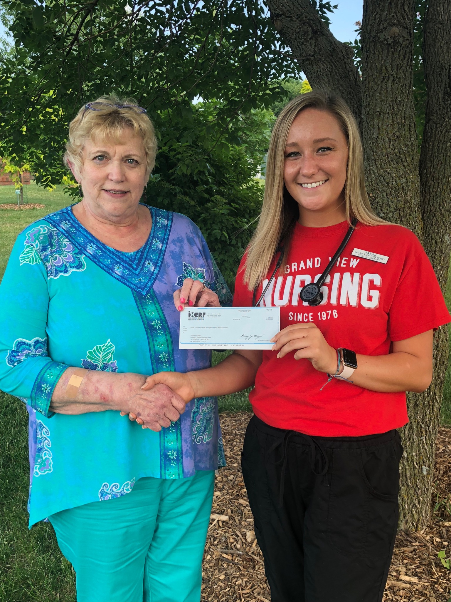 Iowa Hospital Association Awards Scholarship Monroe County Hospital