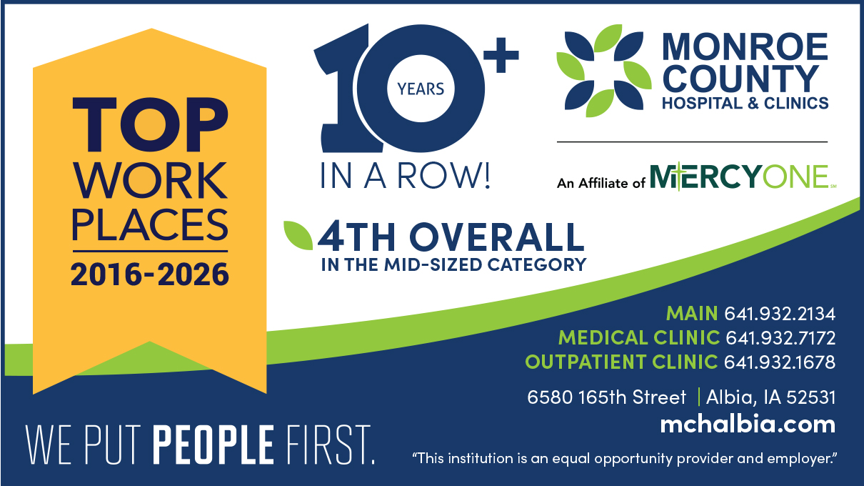 Top Workplace Monroe County
